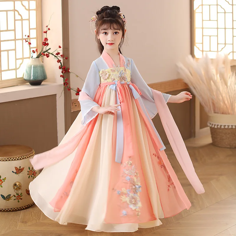 Summer Children Hanfu Dresses  - Summer Clothing Baby Girl recension och pris