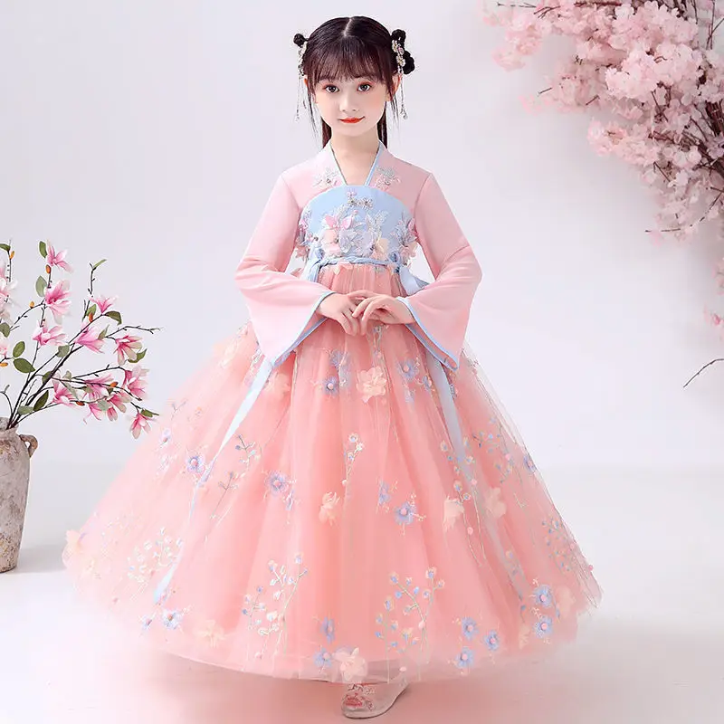 Summer Children Hanfu Dresses  - Summer Clothing Baby Girl recension och pris