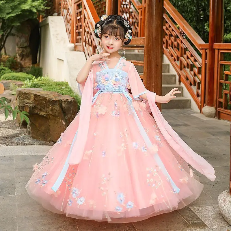 Summer Children Hanfu Dresses  - Summer Clothing Baby Girl recension och pris